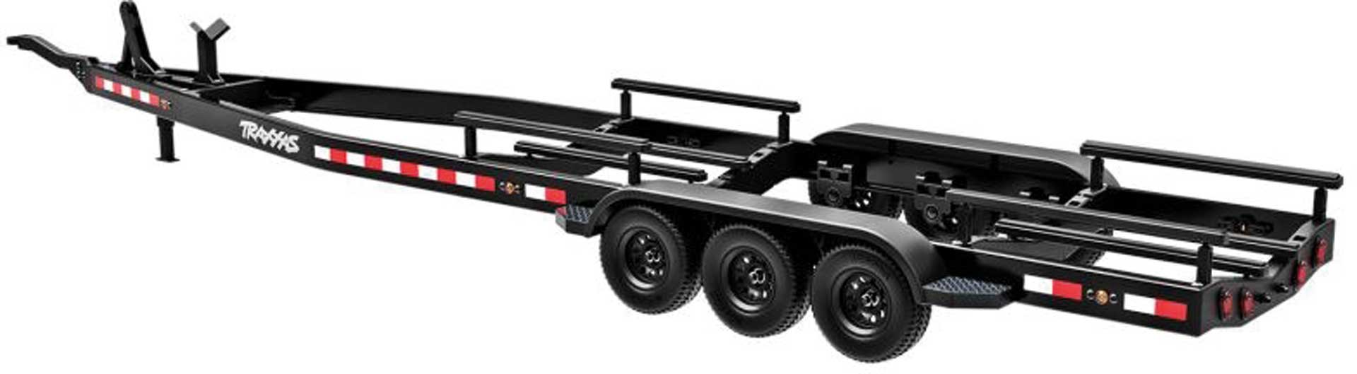 TRAXXAS BOAT TRAILER FOR SPARTAN, SPARTAN SR & M41 COMPATIBLE WITH MANY 1/10 TRX VEHICLES