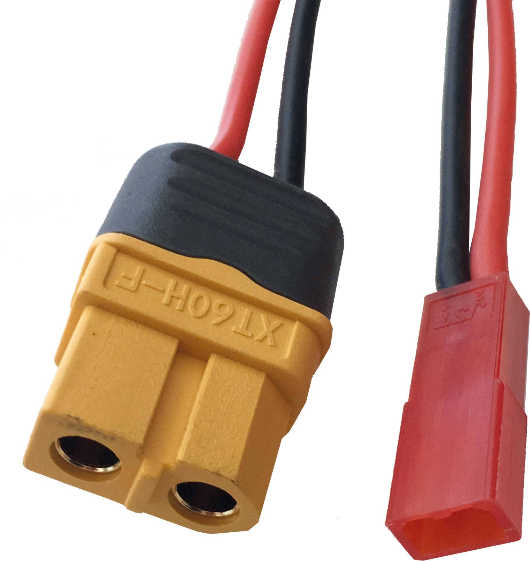 Robbe Modellsport CHARGING LEAD BEC/JST MALE TO XT-60 FEMALE 500MM 18AWG 1PCS