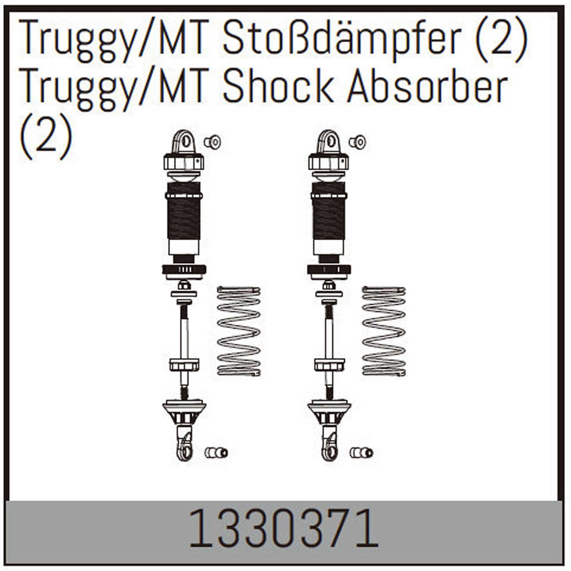 ABSIMA Truggy/MT Stoßdämpfer (2 St.)
