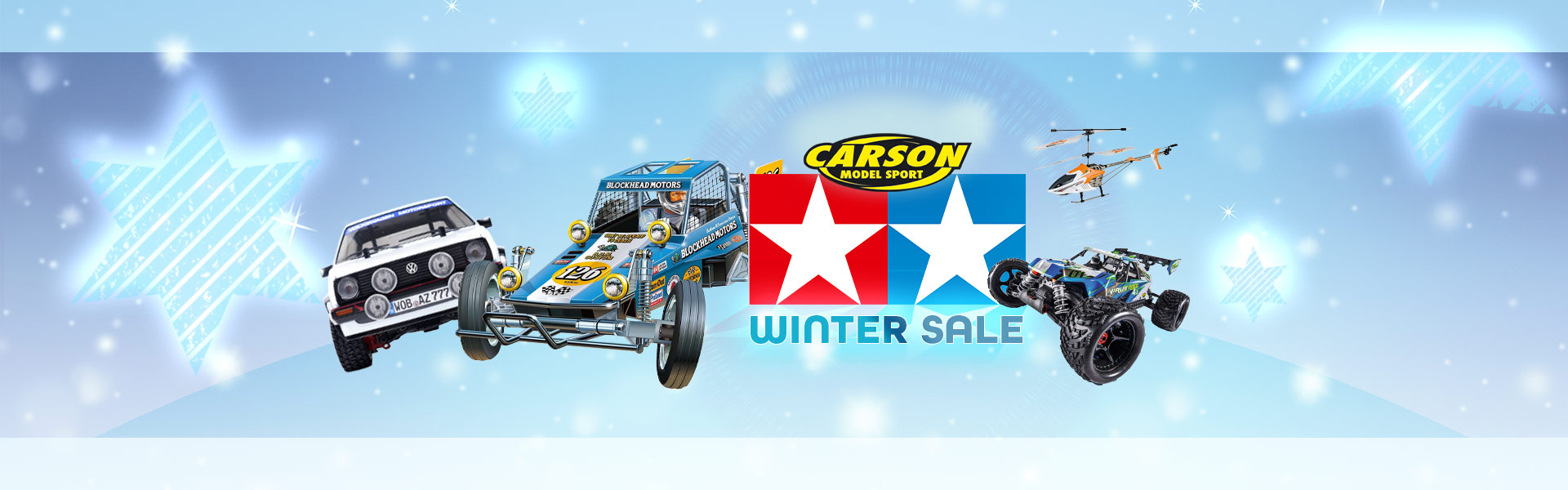 Tamiya RC Carson Winter Sale
