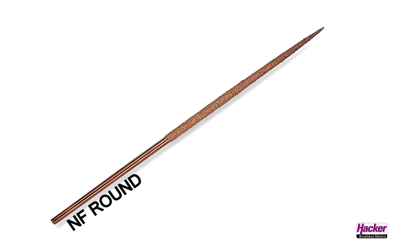 PERMA GRIT Nadelfeile "rund" 140mm