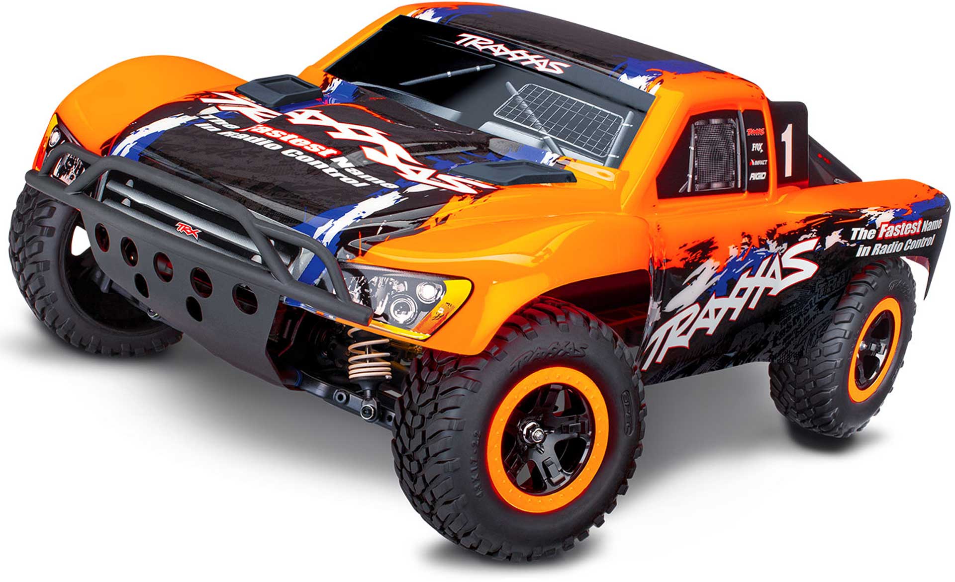 TRAXXAS SLASH 4X4 VXL CLIPLESS ORANGE 1/10 SHORT-COURSE RTR BRUSHLESS, WITH TSM, WITHOUT BATTERY AND CHARGER