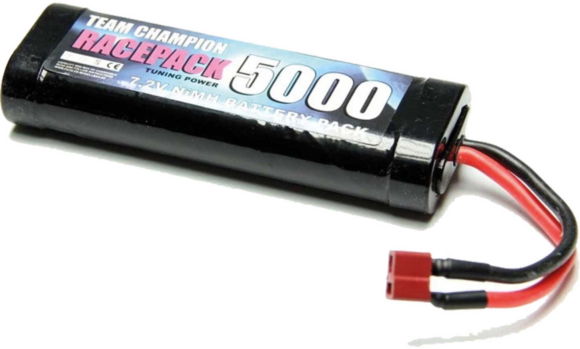 PICHLER RACEPACK 5000 7,2 VOLT 5000 MAH  WITH T-PLUG AND TAMIYA ADAPTER