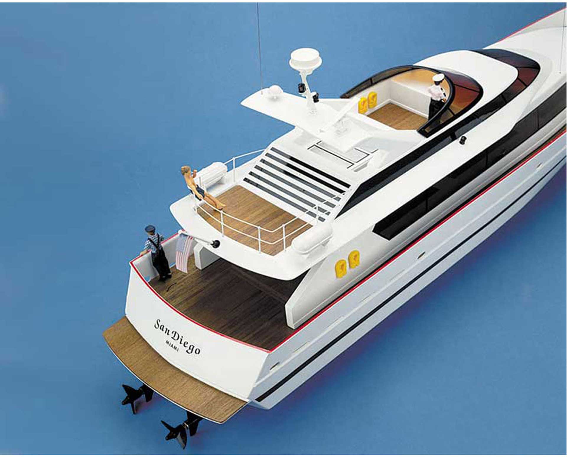 rc model yacht kit