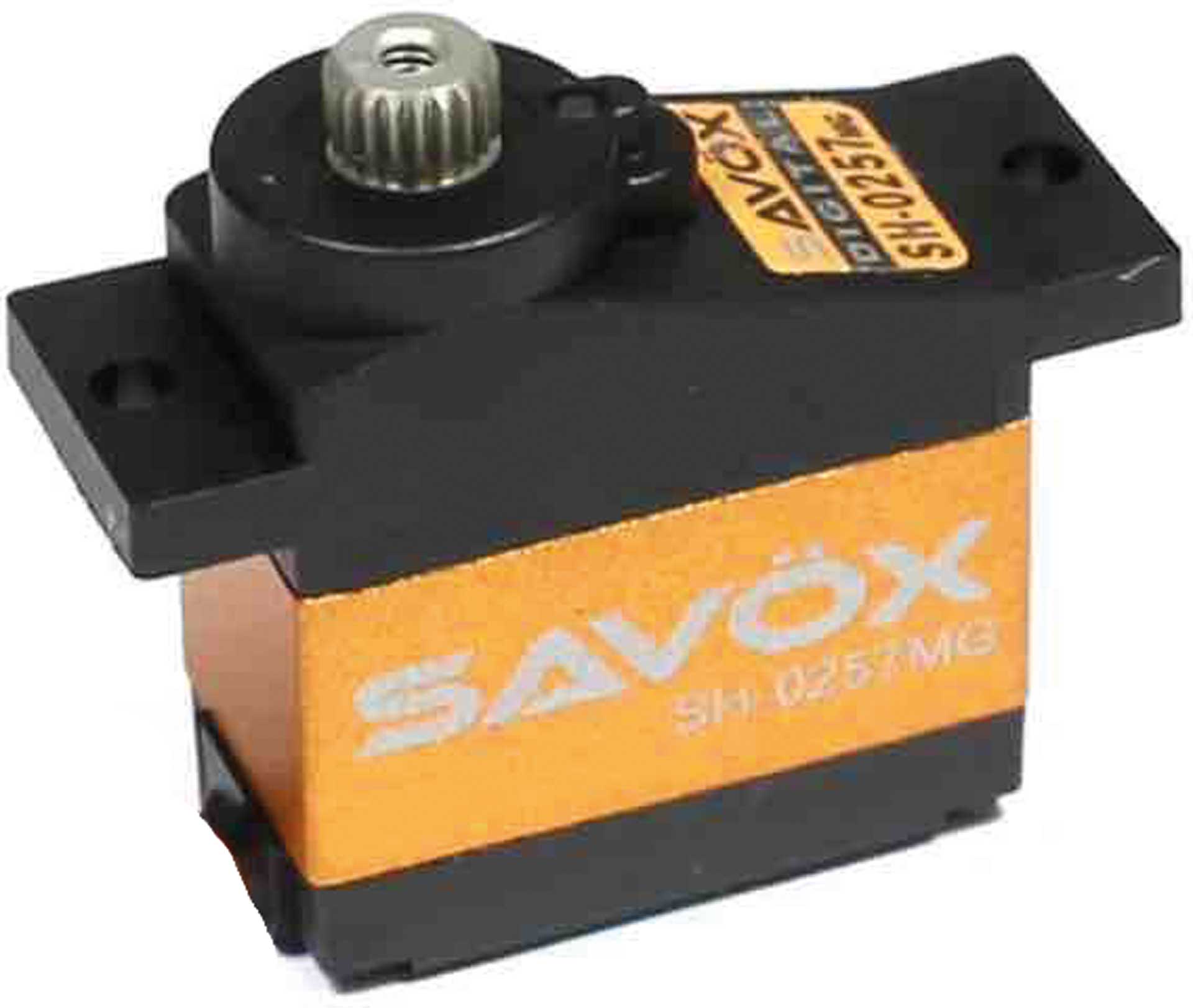 SAVÖX SH-0257MG (6V/2,2KG/0,09s) DIGITAL SERVO