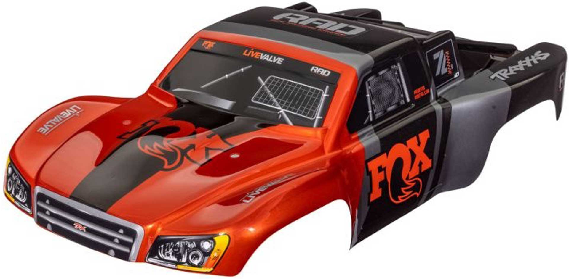 TRAXXAS Carrosserie Slash 2WD/4WD Peinture FOX