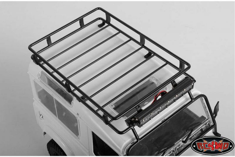 RC4WD ARB 1/10 ROOF RACK WITH WINDOW GUARD FOR DEFENDER D90 BODY buy now at Modellbau Lindinger